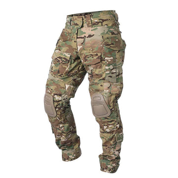 G3 Combat Pants with Knee Pads Rip-Stop Tactical Pants(With Removable Knee Pads)